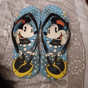 Minnie mouse flip flop sandals